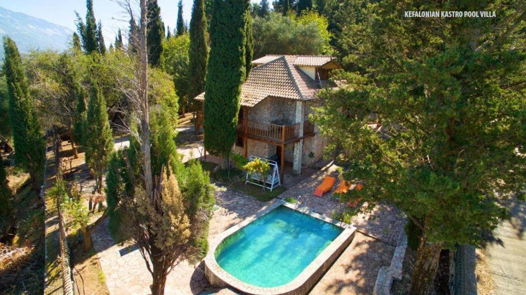 Kefalonian Luxury Villas Kásztro Kültér fotó